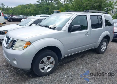 2010 Nissan Pathfinder S Fe+ из США, поврежденный, VIN 5N1AR1NN6AC615152